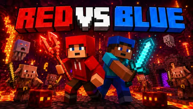 MINECRAFT RED VS BLUE 67🔴🔵 MAURO — Fortnite Creative map