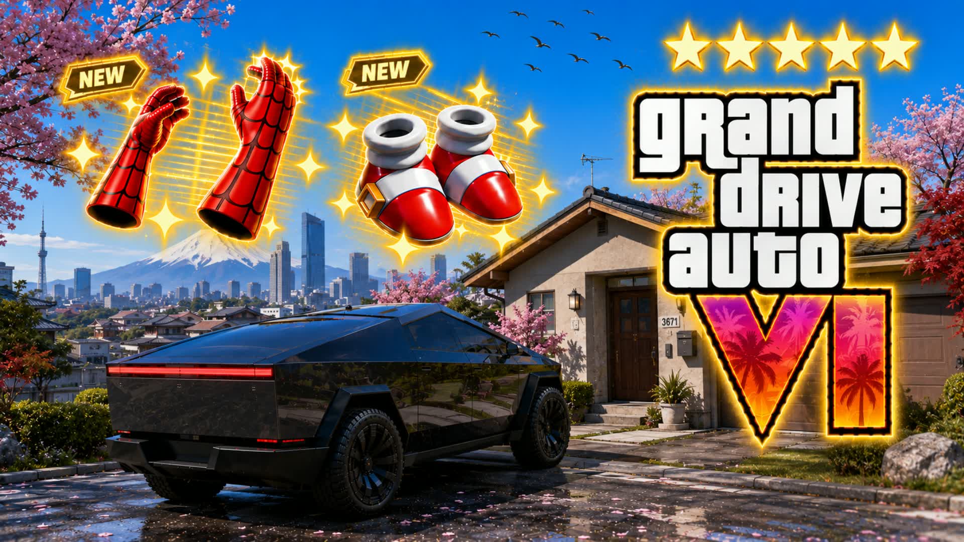 !!!![][GRAND DRIVE AUTO VI 6 [[][]!!!! — Fortnite Creative map