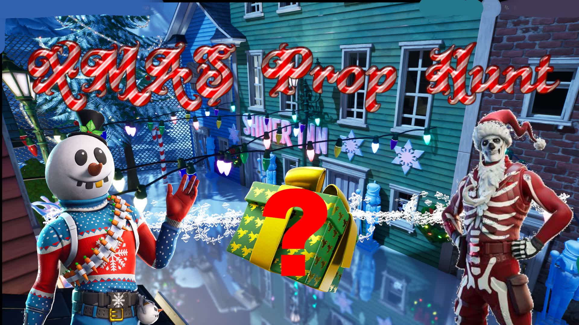 Prop Hunt - Christmas Town — Fortnite Creative map