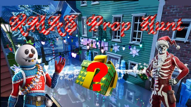 Prop Hunt - Christmas Town — Fortnite Creative map cover art