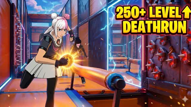 🥴 250+ LEVELS DEATHRUN 🥴 — Fortnite Creative map