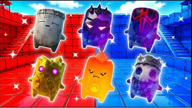 red vs bllue 37y5735753375 — Fortnite Creative map cover art