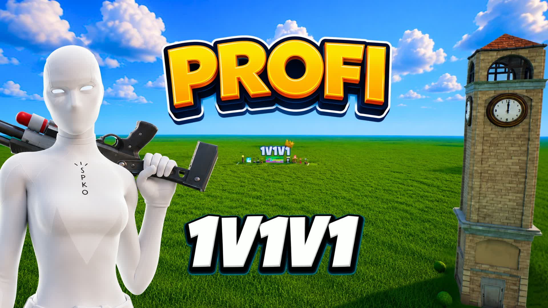 profi 1v1v1 محترف🎯 — Fortnite Creative map