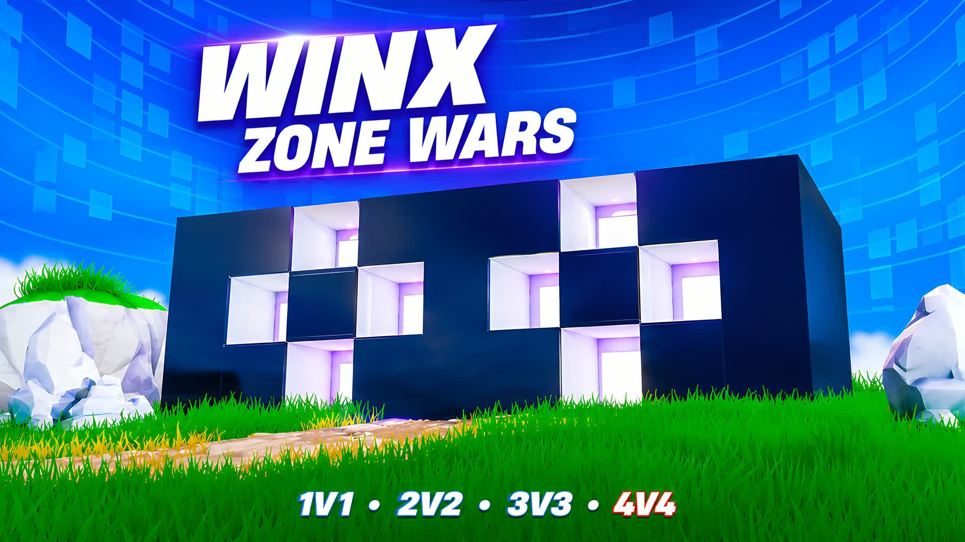 Winx Zone Wars (1v1-4v4) — Fortnite Creative map