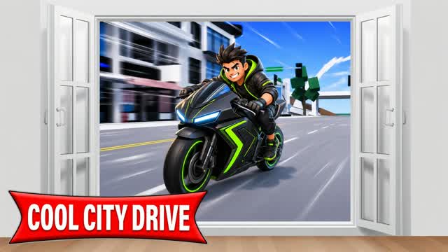 COOL CITY DRIVE FFA — Fortnite Creative map