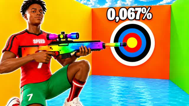 ⚡🎲 LUNAR TRICKSHOT EDGE PARKOUR 🔥 — Fortnite Creative map