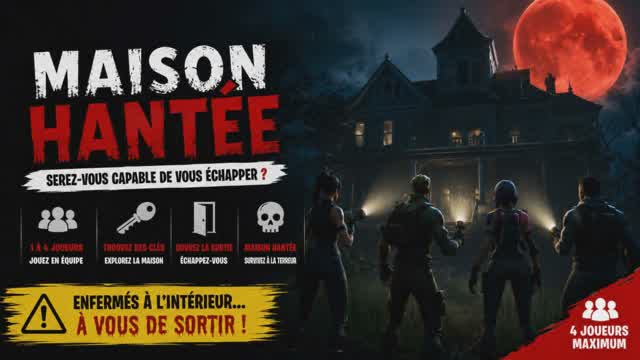 Ne regardez pas derrière vous — Fortnite Creative map