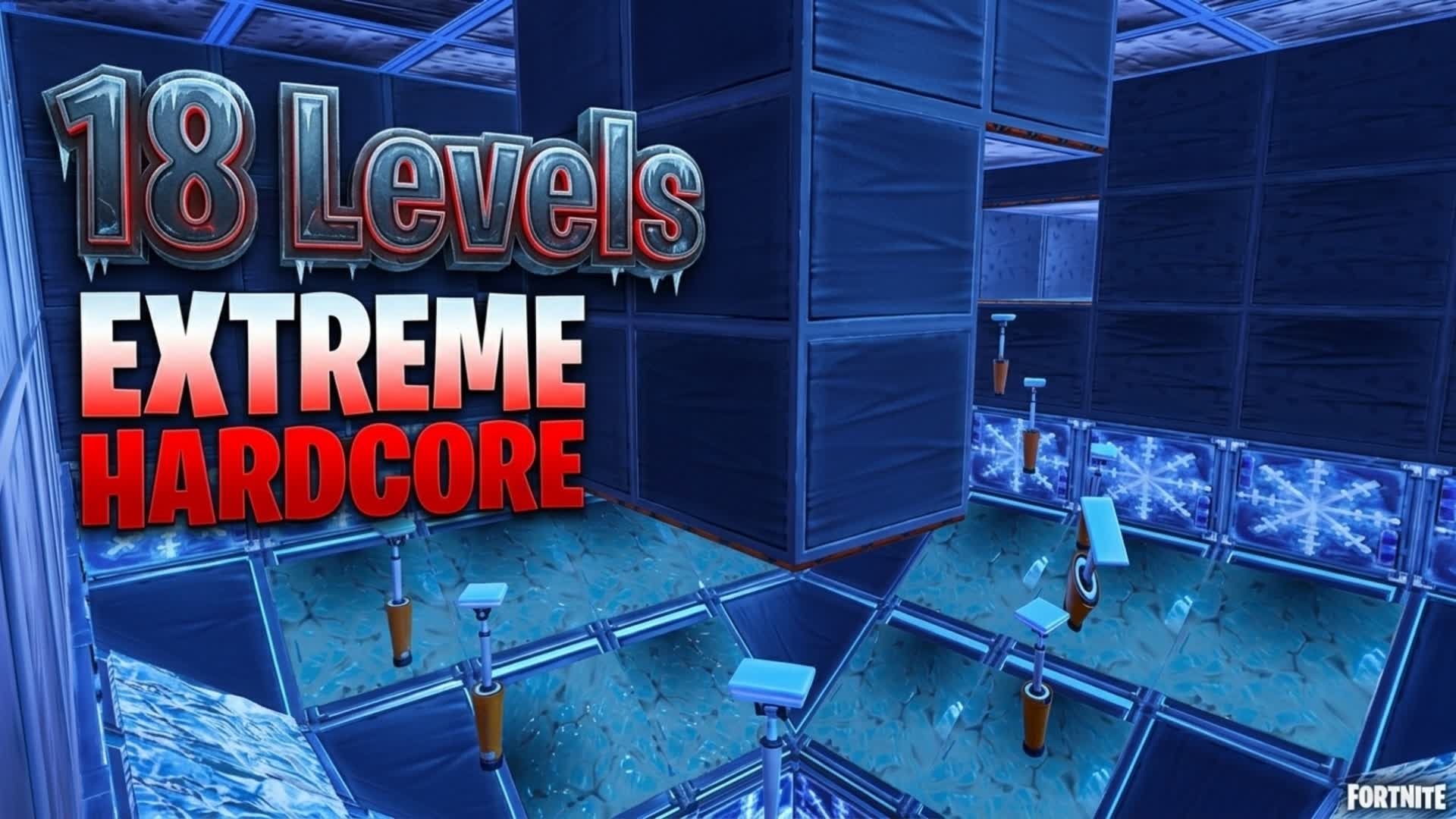 Deathrun 18 Levels EXTREME HARDCORE — Fortnite Creative map