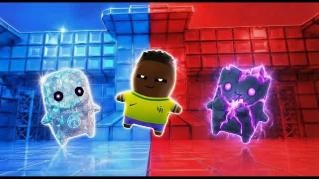 RED VS BLUE 🔴🔵 OCTOPUS — Fortnite Creative map