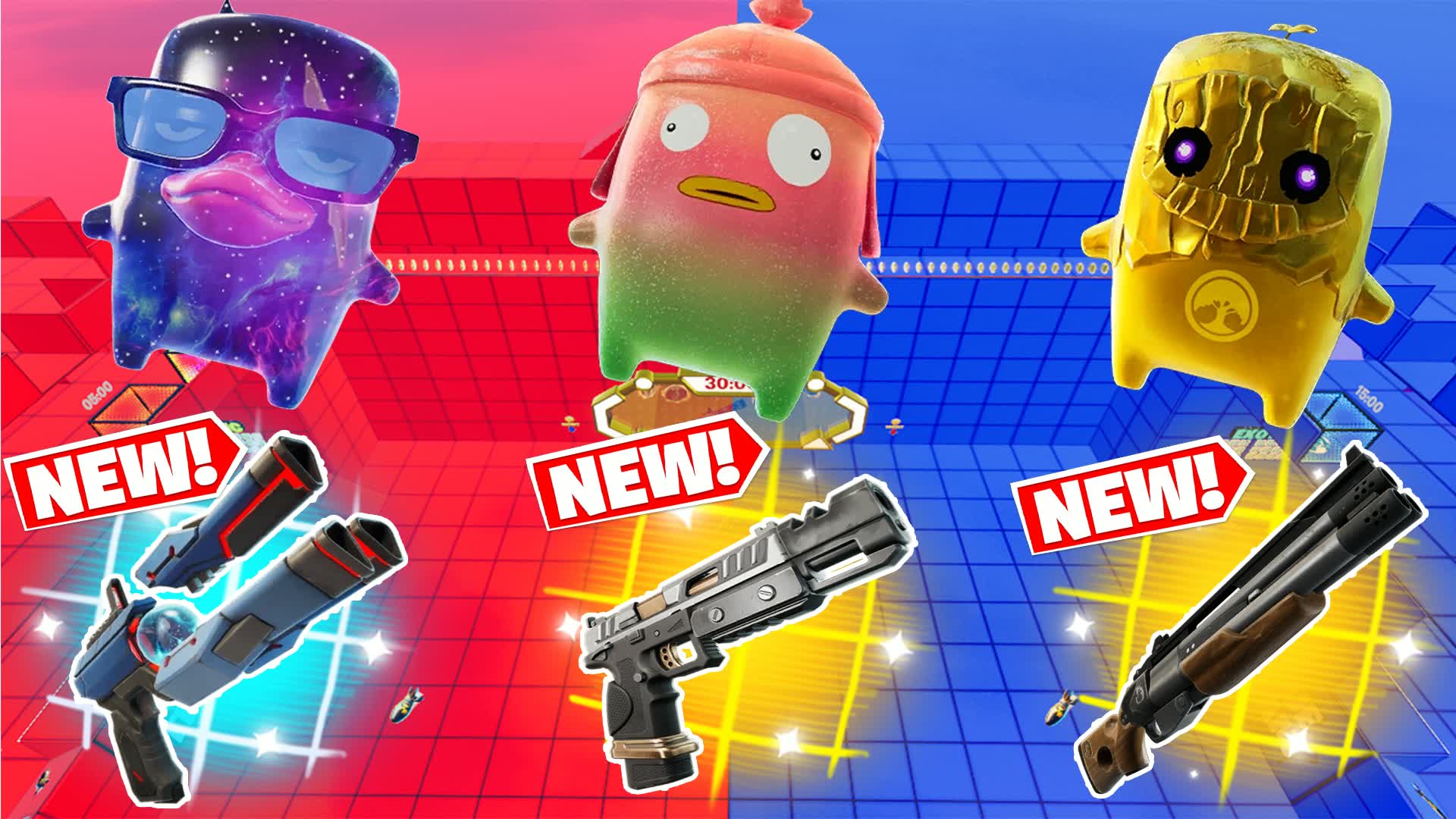ULTIMATE RED VS BLUE 🔴🔵 LQRIS — Fortnite Creative map