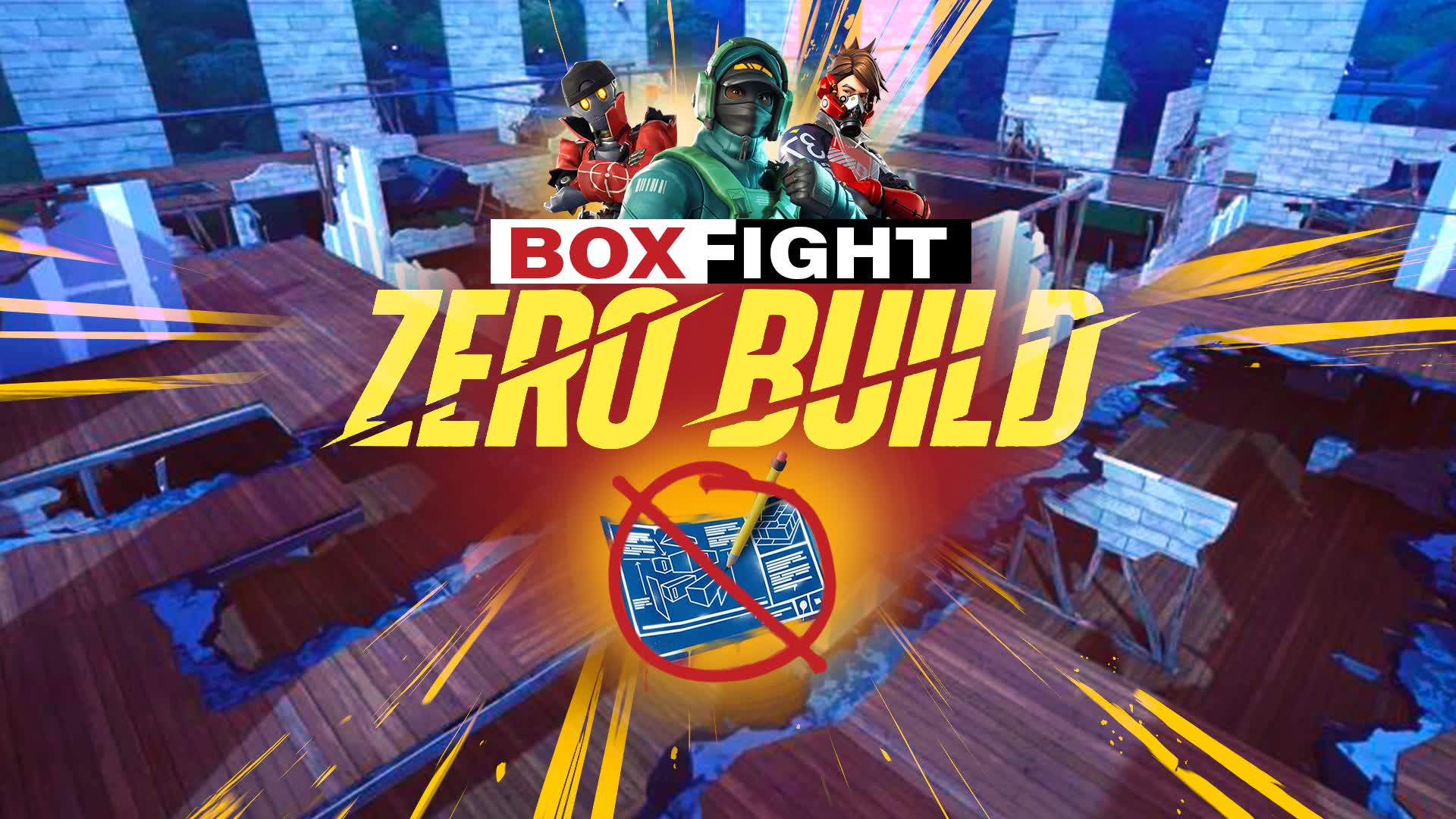 Box fight no build — Fortnite Creative map