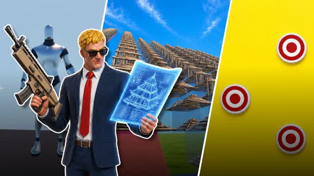 Mechanincs 🎯 Aim Edit Piece Freebuild🔥 — Fortnite Creative map cover art