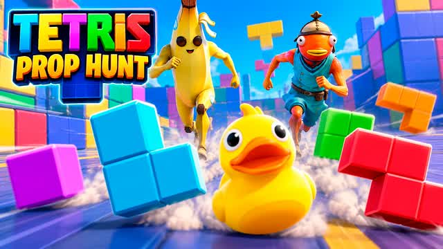 Tetris Prop Hunt — Fortnite Creative map