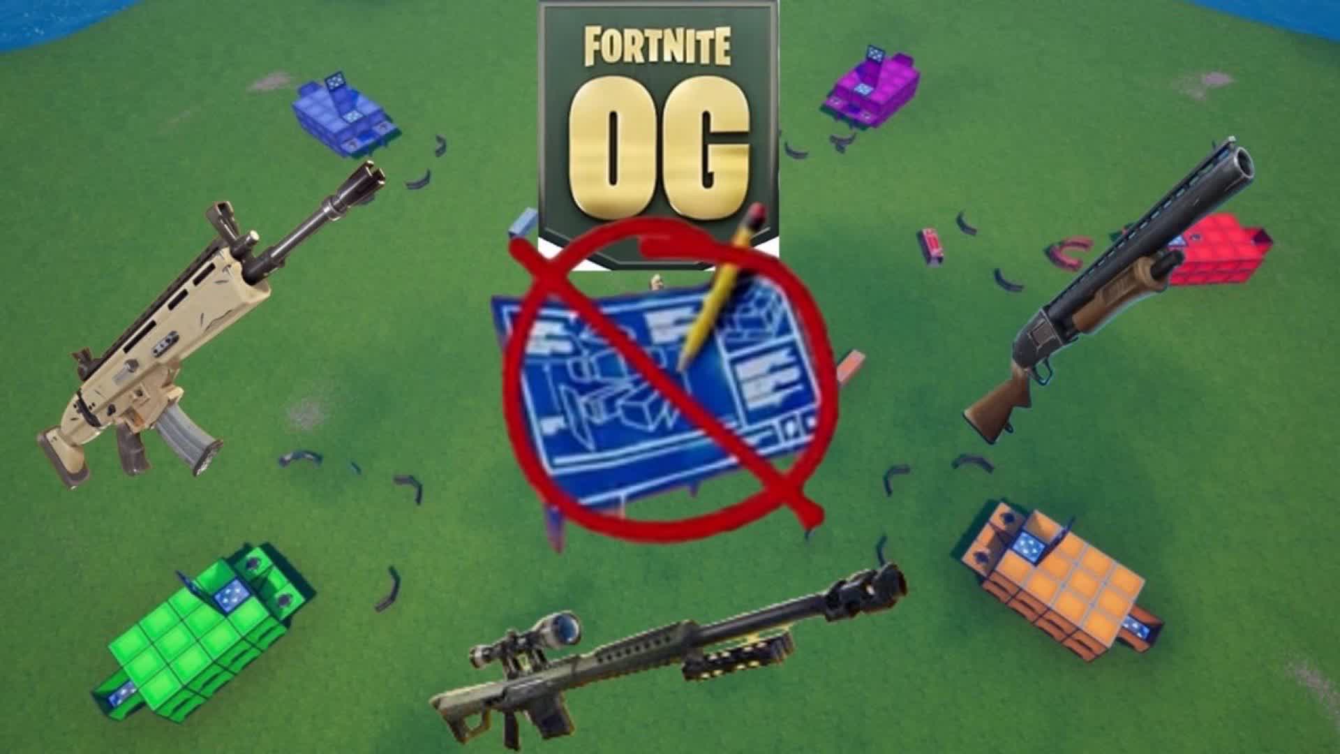 ZONE WARS ZERO BUILD 5V5🪖AND 5V1🚫✏️ — Fortnite Creative map