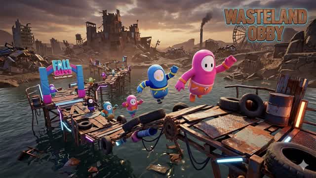 FALL GUYS WASTELAND OBBY — Fortnite Creative map