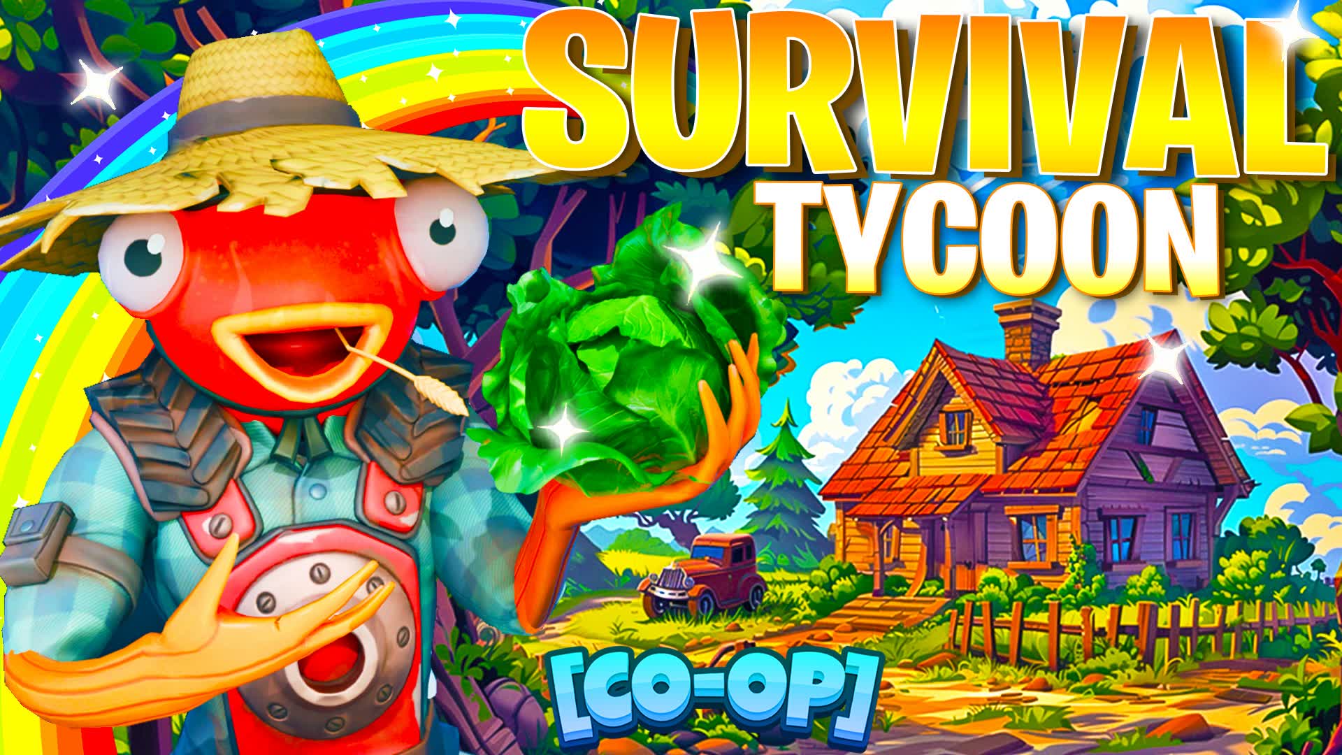 SURVIVAL TYCOON [CO-OP] — Fortnite Creative map