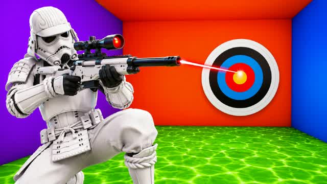STARWARS TRICKSHOT 🎯PARKOUR UNC FUN — Fortnite Creative map cover art