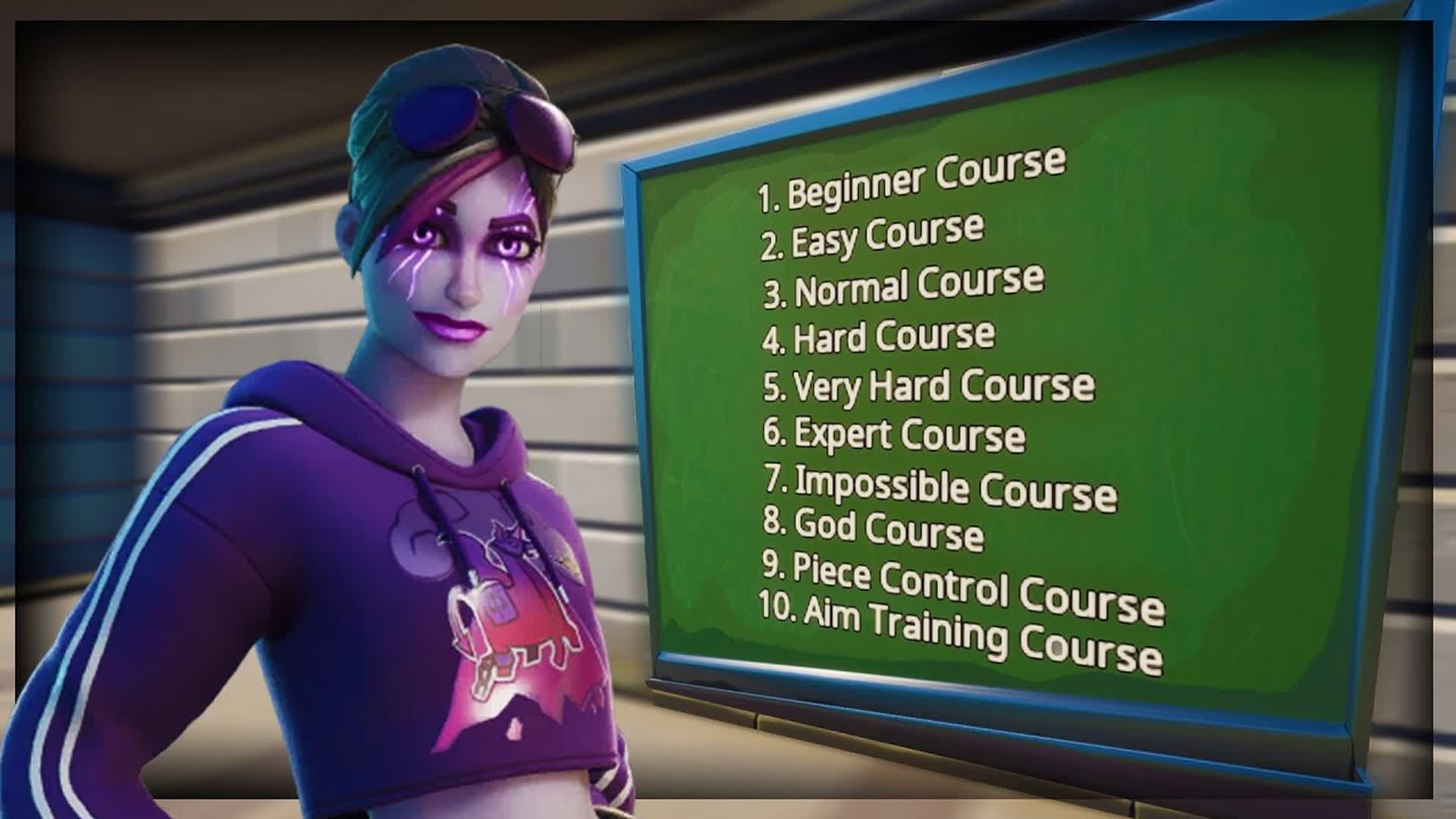 CanDooks 10 in 1 Edit Course — Fortnite Creative map