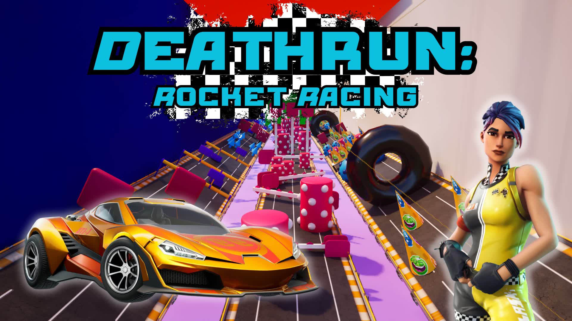 Deathrun: Rocket Racing — Fortnite Creative map