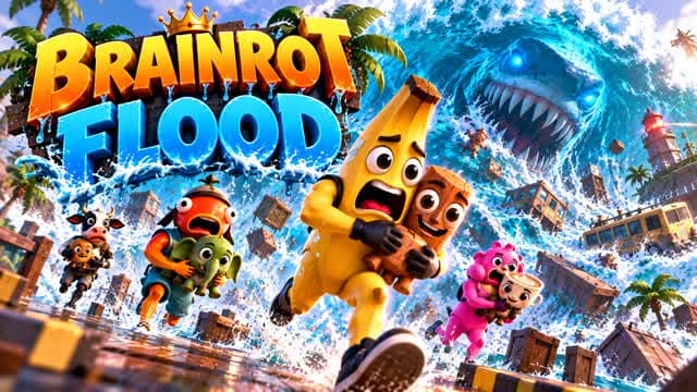 BRAINROT FLOOD — Fortnite Creative map