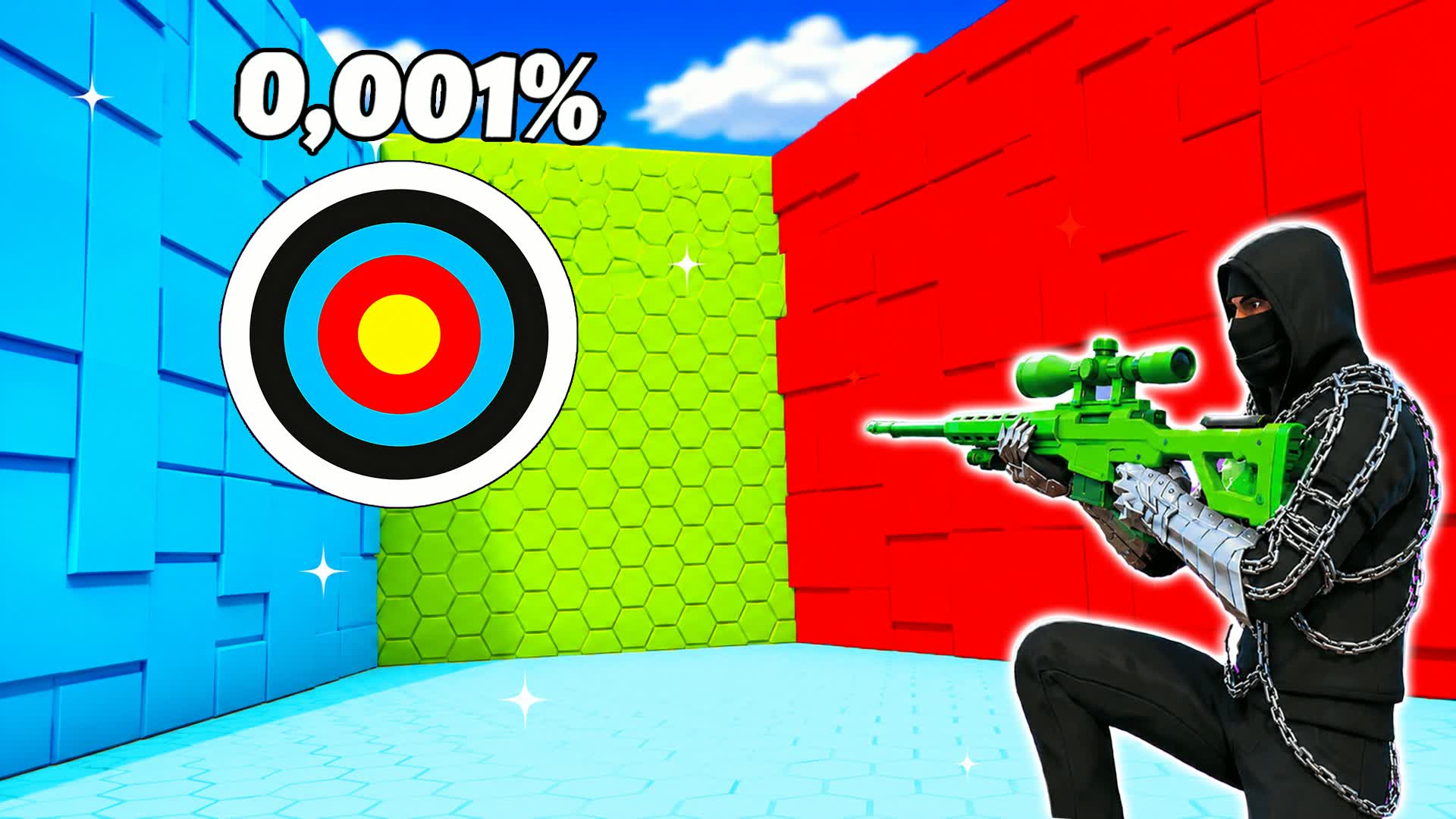 UNC EXCLUSIVE TRICKSHOT PARKOUR — Fortnite Creative map