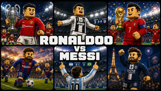 🚀 NUKES RVB 🚀[ RONALDO VS MESSI ] — Fortnite Creative map cover art