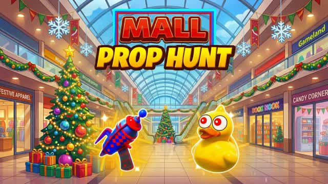 THE MALL - PROP HUNT — Fortnite Creative map cover art