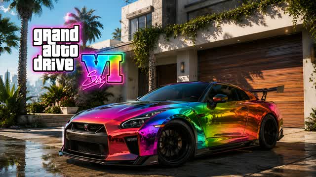 GDA VI 🚗 STREET RACING — Fortnite Creative map cover art