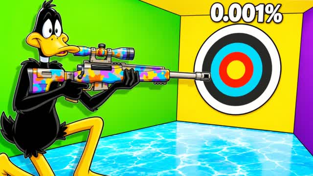 🧩 BROKEN TIMELINE TRICKSHOT PARKOUR ⌛ — Fortnite Creative map