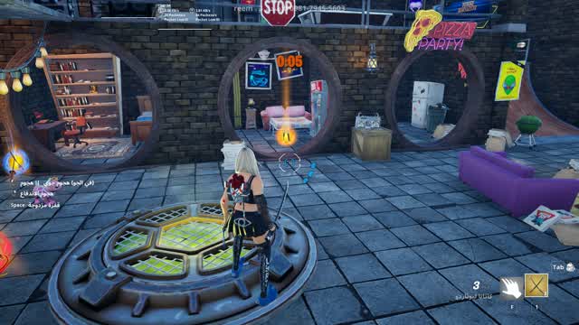 Experimental parkour — Fortnite Creative map