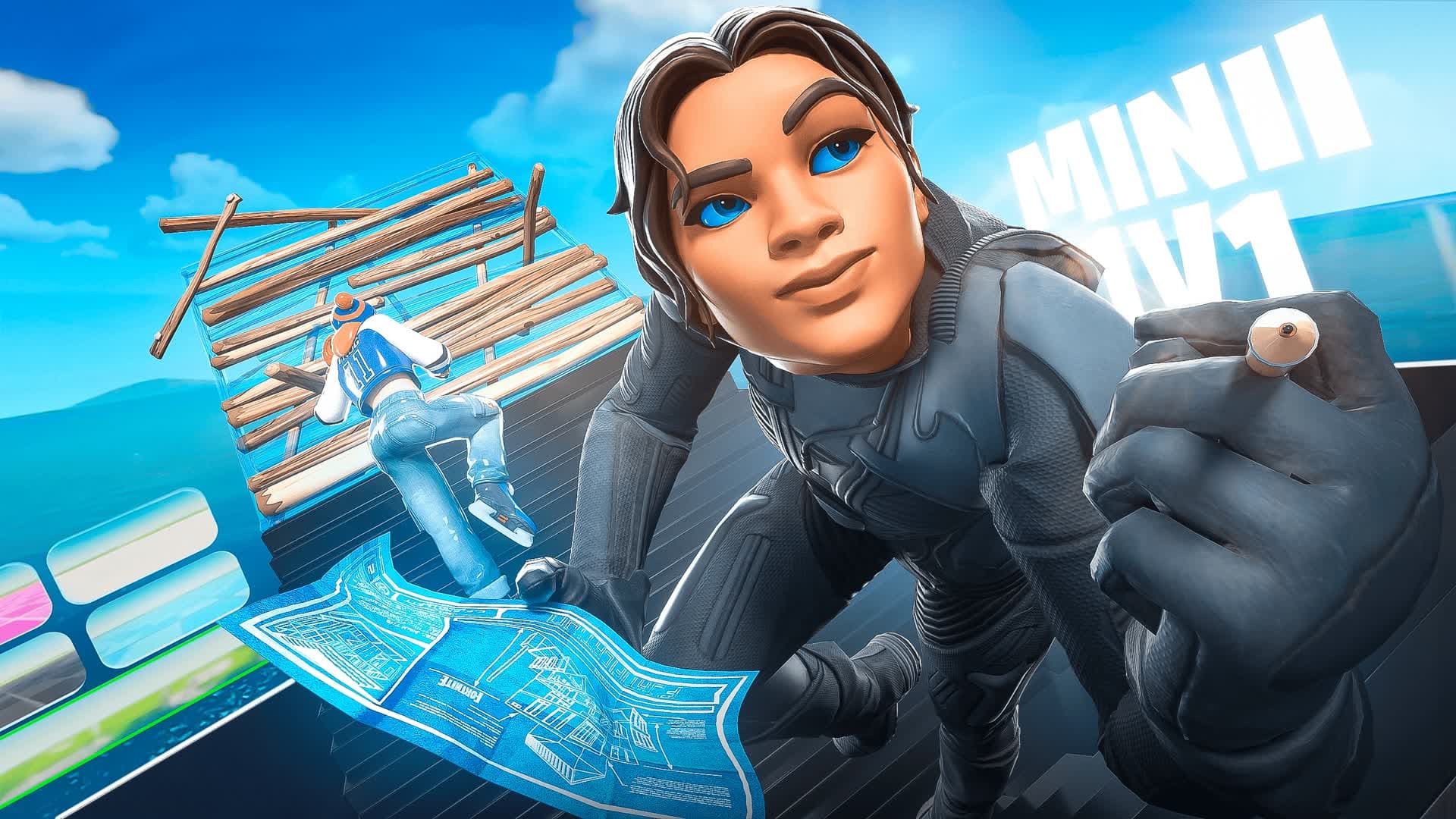 1v1 Buildfight [MiniiHZ] — Fortnite Creative map