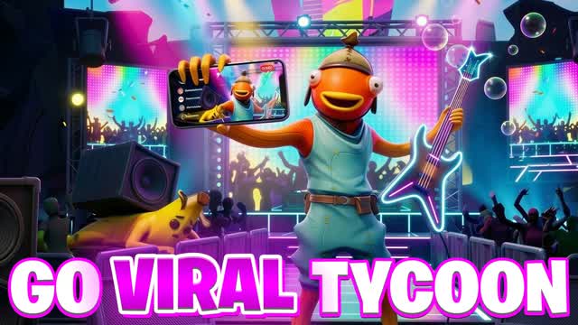 GO VIRAL TYCOON — Fortnite Creative map cover art