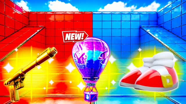 RED VS BLUE CONQUER THE ARENA π΅π΄ β Fortnite Creative map