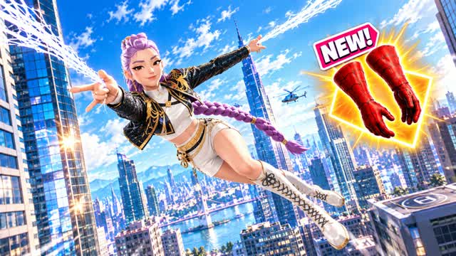 🎯SPIDER CITY SPIDER WORLD🎯 — Fortnite Creative map cover art