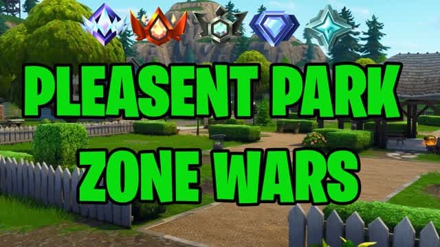 Pleasent Park Zone Wars — Fortnite Creative map cover art