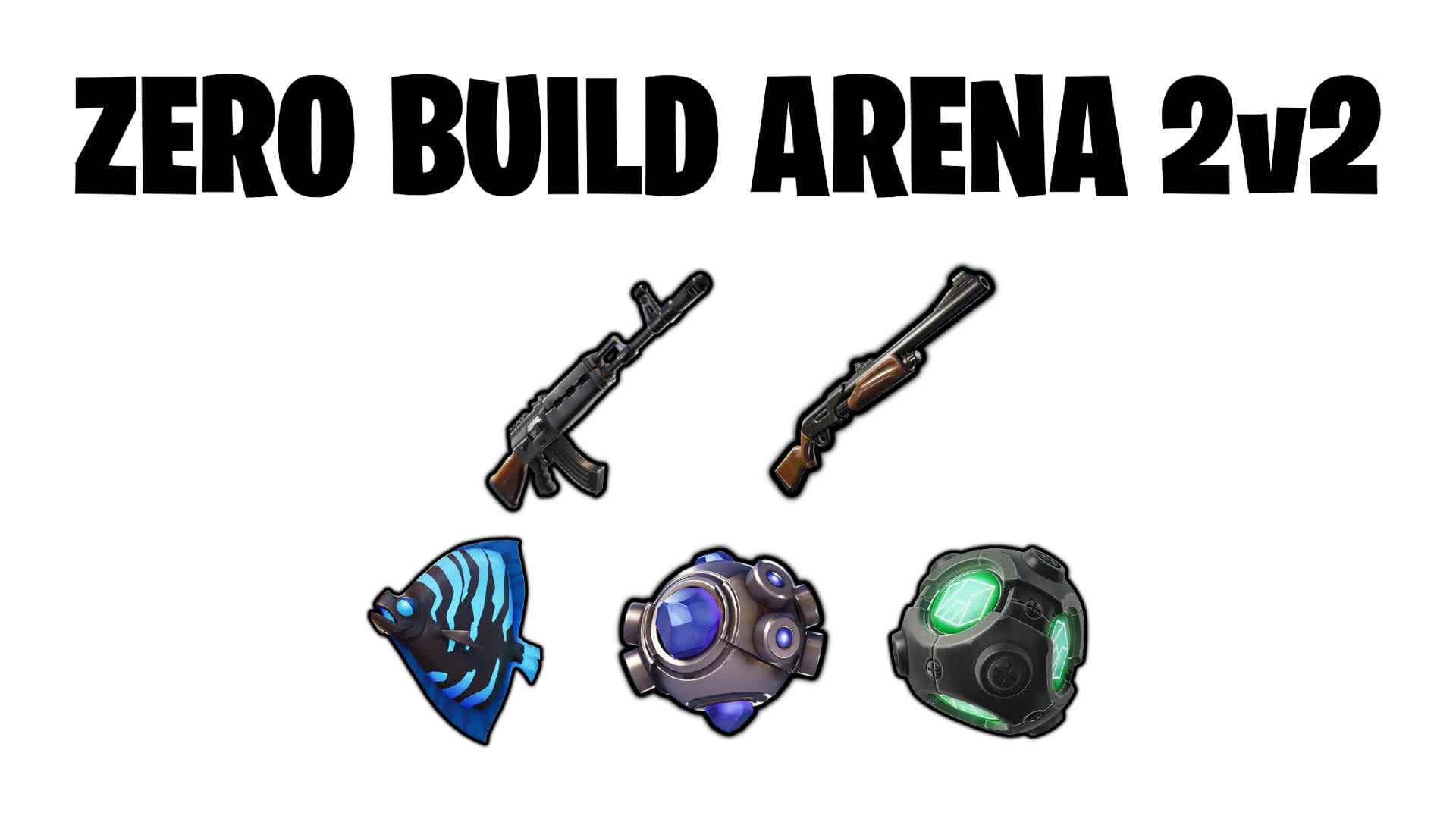 2v2 Zero Build — Fortnite Creative map