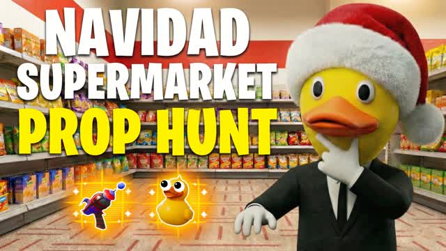 ESCONDITE NAVIDAD SUPERMARKET PROP HUNT — Fortnite Creative map