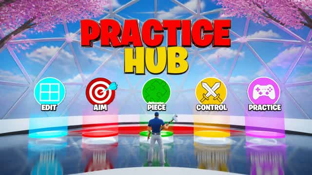 EDIT AIM PIECE CONTROL PRACTICE — Fortnite Creative map