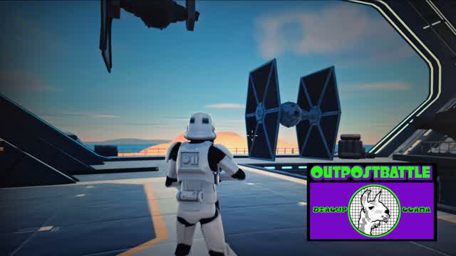 Outpost Battle! — Fortnite Creative map cover art