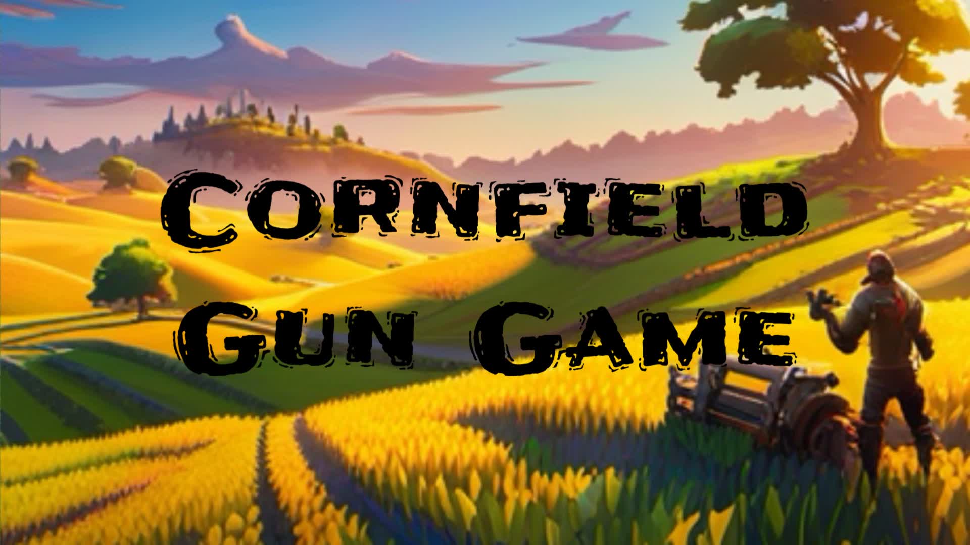Cornfield Gun Game — Fortnite Creative map