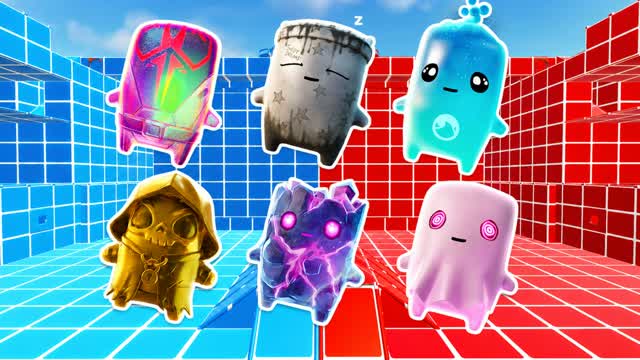 RED VS BLUE JETP🔴🔵 — Fortnite Creative map cover art