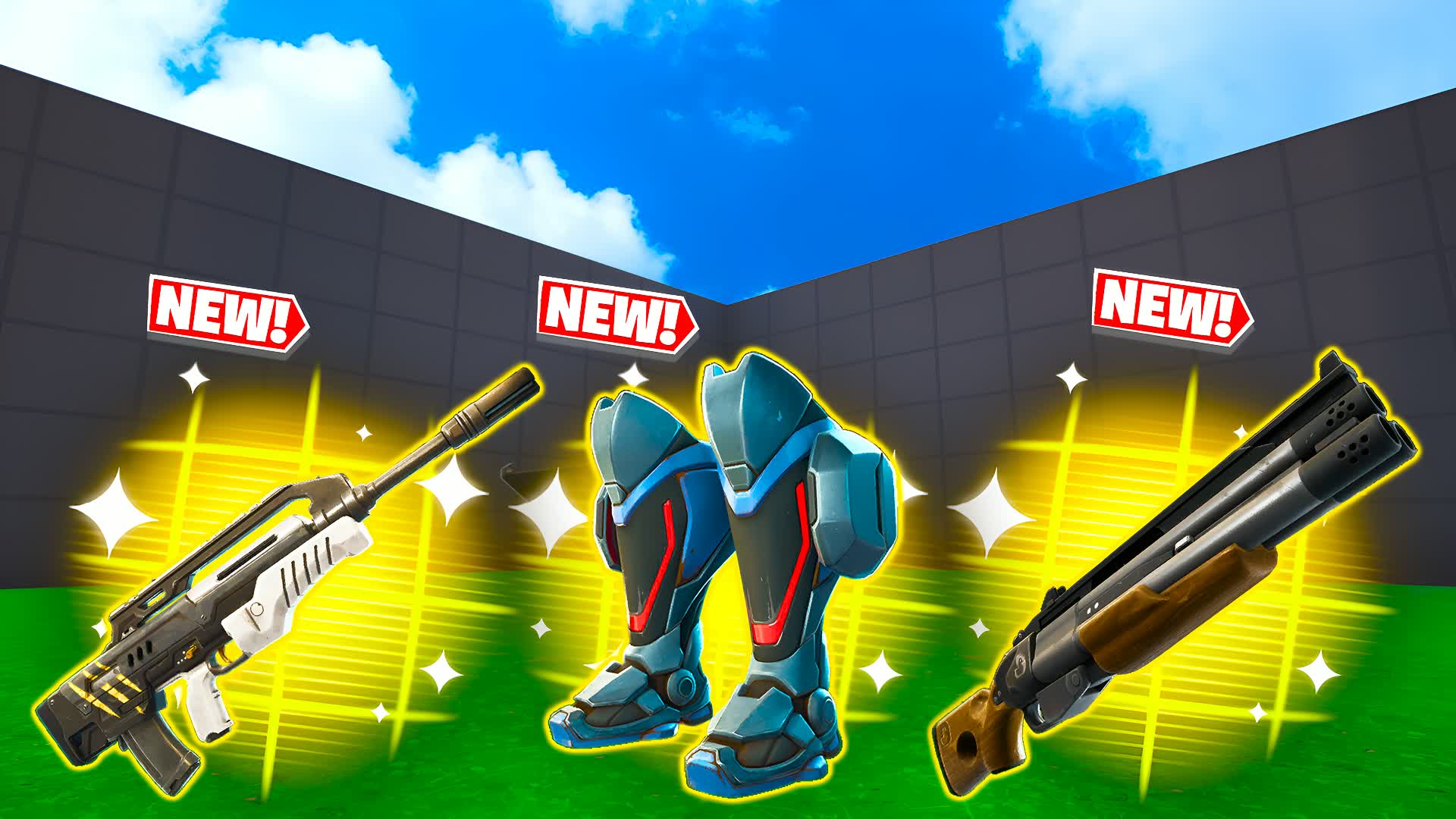 Mystery 1v1 - ALL GUNS — Fortnite Creative map