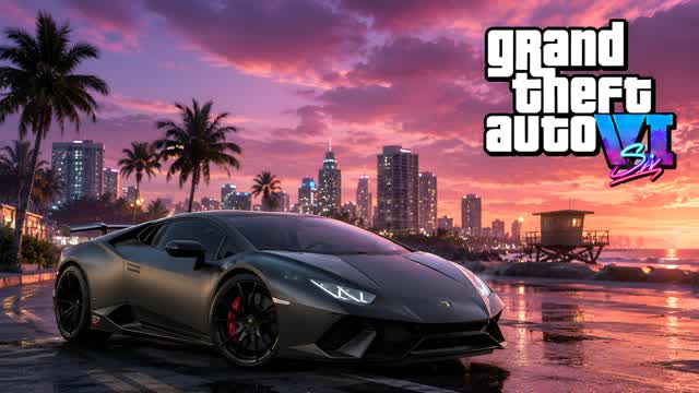 GRAND THEFT AUTO VI 🚗GTA6 VICE — Fortnite Creative map cover art