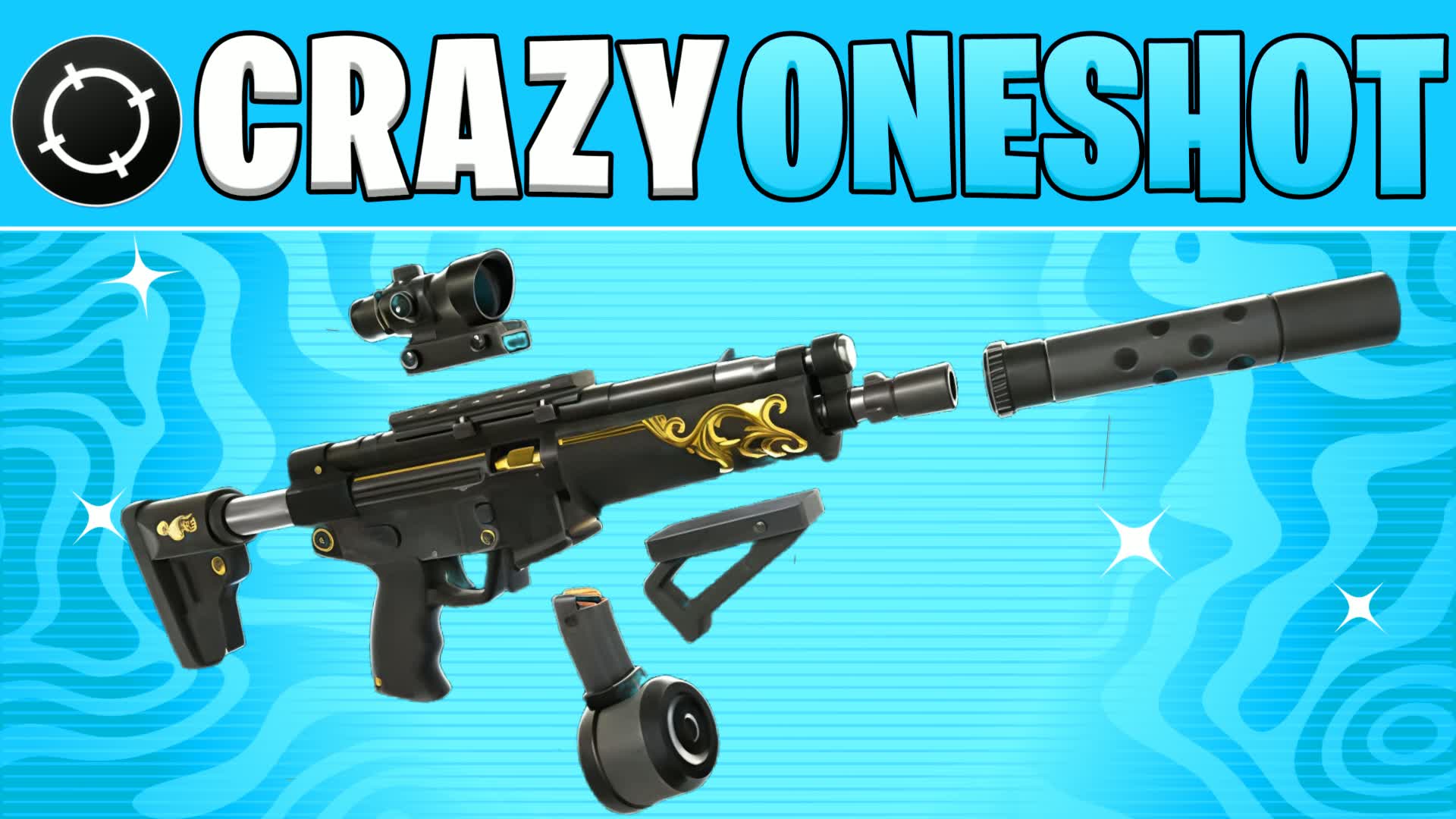 GUN GAME ONE SHOT (FFA) — Fortnite Creative map