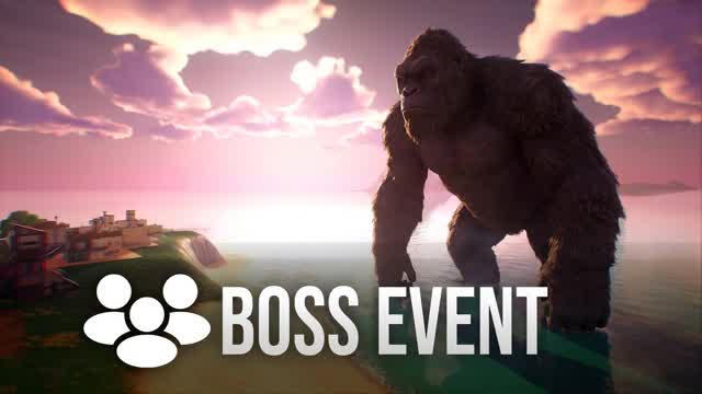 KONG BOSS EVENT — Fortnite Creative map cover art