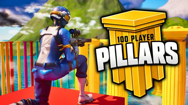100 PLAYER PILLARS — Fortnite Creative map