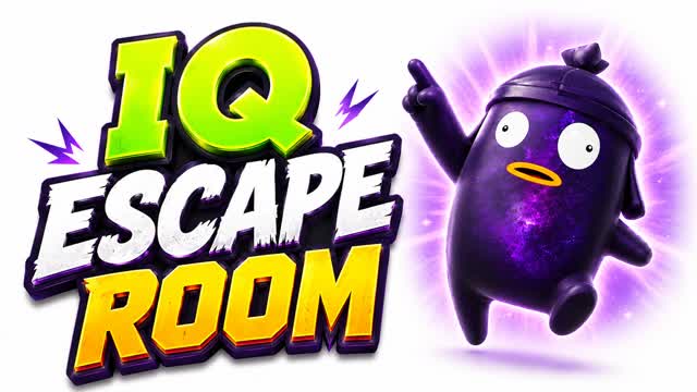 BOOST IQ 🧠 ESCAPE ROOM — Fortnite Creative map cover art