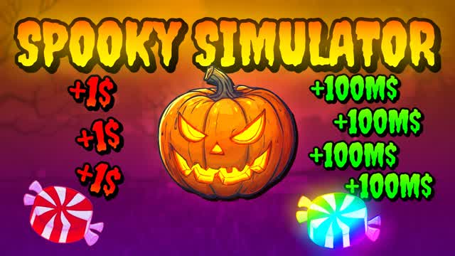 🎃 Spooky Halloween Tycoon Simulator 🎃 — Fortnite Creative map
