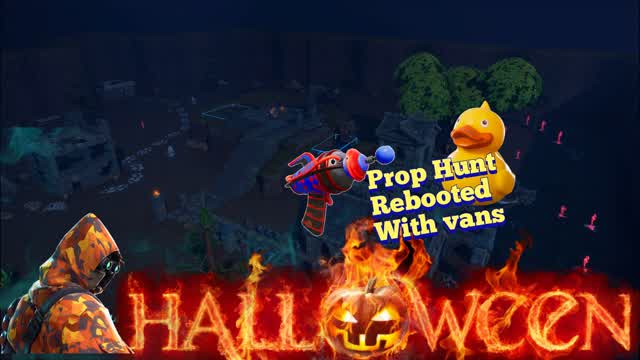 Hallowen Prop hunt 🎃 Rebooted — Fortnite Creative map
