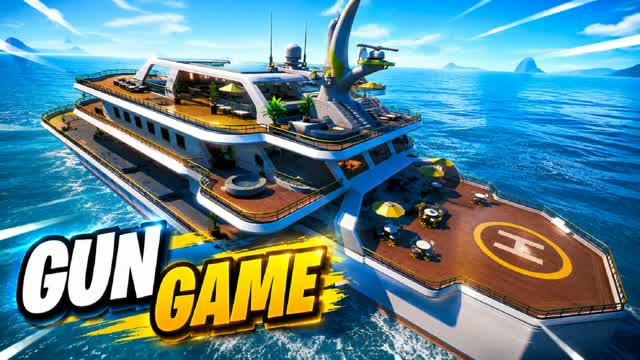 YACHT GUN GAME ⭐ — Fortnite Creative map